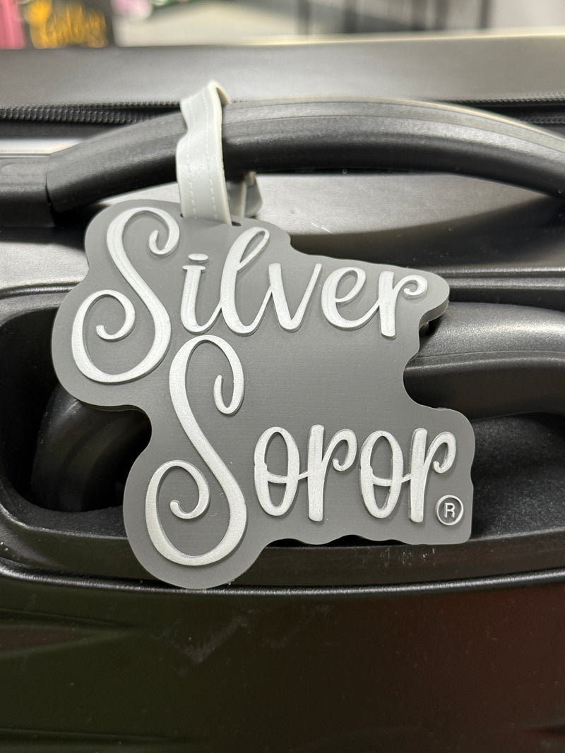 AKA Silver Star Luggage Tag